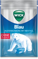 Wick Blau Hustenbonbons 72 g Beutel